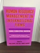 英語洋書　国際企業における人事管理　Human Resource Management in International Firms　A523_画像1
