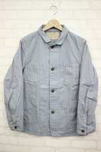 2T3424■OLDJOE EARLY CHORE JACKET PIN HEAD STRIPE オールドジョー アーリーチョアジャケット ピンヘッドストライプ_画像1