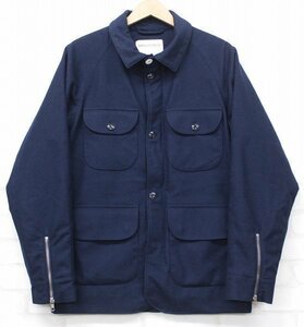 4T2926■NORSE PROJECTS ウールシャツジャケット プリマロフト ノースプロジェクト