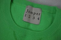 4T5537■Jumper 1234 カシミヤニット セーター ジャンパー_画像3