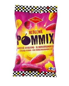 Halva ハルヴァ ポッミクス 爆弾 フルーツ レモン イチゴ味 飴 キャンディー 100ｇ× 2袋セット　フィンランドのお菓子です