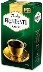 PAULIG PRESIDENTTIpaulig President coffee 500g 4 sack ( 2kg ) PAULIG - PRESIDENTTI Finland. coffee. 