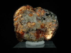 サンストーン SE118 インド タミル ナードゥ州産 30.3g 約31mm×36mm×19mm日長石 天然石 原石 鉱物 パワーストーン