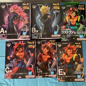 ドラゴンボールヒーローズ　一番くじ　上位賞フィギュア　コンプリート　新品未開封