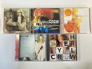 W7246 シェリル・クロウ 5枚セット｜ The Very Best of Sheryl Crow Tuesday Night Music Club C'mon C'mon Live from Central Park
