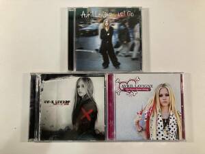 W7310 アヴリル・ラヴィーン 3枚セット｜Avril Lavigne Let Go Under My Skin The Best Damn Thing レット・ゴー アンダー・マイ・スキン