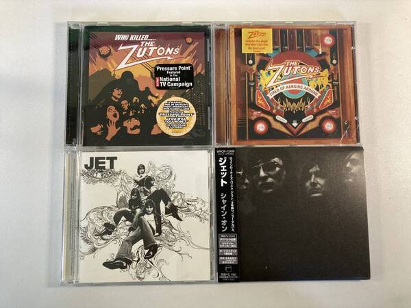 W7375 ザ・ズートンズ/ジェット 4枚セット|JET Who Killed...... The Zutons? Tired of Hanging Around Get Born Shine On
