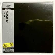 未開封　紙ジャケットCD　METALLICA　メタリカ　ブラック・アルバム　　SHM-CD　UICY-94666_画像1