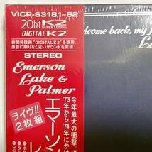 未開封　紙ジャケットCD　EMERSON LAKE & PALMER　レディース・アンド・ジェントルメン　2CD　VICP-63181-82 　　　T017_画像4