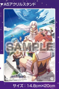 新品未開封品 送料無料 那由多の軌跡:改 WonderGOO ワンダーグー 特典 A5アクリルスタンド(クレハ、ナユタ、ライラ) 竹達彩奈 水橋かおり