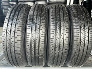 R-570　9分山♪145/80R13　ダンロップ　ENASAVE EC204★2022年製　4本★検品済　直接手渡し、タイヤ交換可能！！