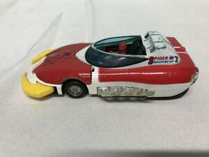 179/ 当時物 現状品 ジャンク ポピニカ PB-55 スパイダーマン スパイダーマシン GR-7 1987 ポピー