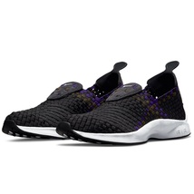 ☆NIKE AIR WOVEN 黒/紫/濃緑 27.0cm ナイキ エア ウーブン スリッポン DN1773-010_画像1