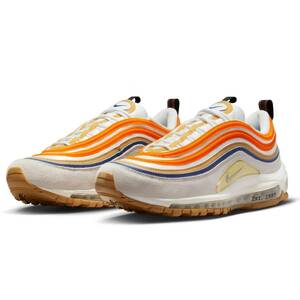 ☆NIKE AIR MAX 97 SE FRANK RUDY 淡白/オレンジ/青/黄土 27.0cm ナイキ エア マックス 97 SE フランク・ルディ DV2619-100