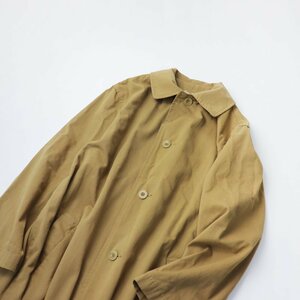2020SS мрамор shudomarble SUD хлопок пальто с отложным воротником / бежевый длинный перо ткань [2400013469104]