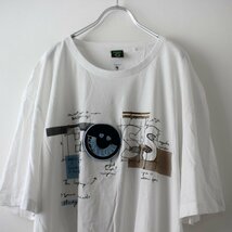 ボス ヒューゴボス BOSS HUGO BOSS 美品 デタッチャブルロゴバッジ コットンジャージー Tシャツ XXL/ホワイト メンズ【2400013486125】_画像4