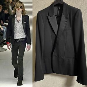 ディオールオム　スモーキングチューブジャケット　美品 48 dior homme エディスリマン 05ss