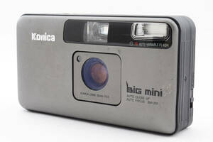 【並品】 Konica Big Mini BM-201 Point & Shoot 35mm コニカ コンパクトフィルムカメラ(自動巻き上げ） 0819 2294