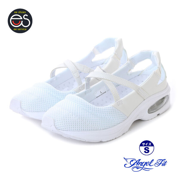 ★新品★【16545_WHITE_S】ナースシューズ 医療・介護・事務所の現場に人気のワークシューズ サンダル風 エアクッションソール