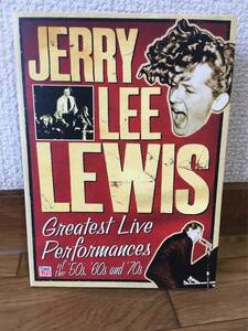 JERRY LEE LEWIS - GREATEST LIVE PERFORMANCES OF THE '50S, '60S AND '70S 中古DVD 