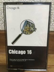 Chicago - 16 中古カセットテープ 1982 Warner Bros シカゴ カセットテープ