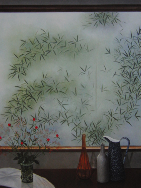 Kazuhiro Kuno, Un jour d'été qui passe, par la fenêtre, Soigneusement sélectionnés, Livres d'art rares et peintures encadrées, Œuvres populaires, Nouveau cadre de haute qualité inclus, En bonne condition, livraison gratuite, Art, Peinture, Peinture à l'huile, Nature morte