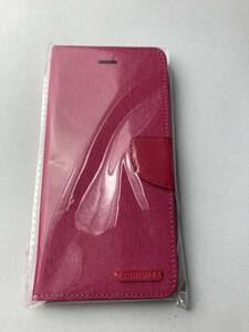 未使用品　スマホケース　iPhone6/S Plus ピンク　デニム　ダイアリーケース アイフォン　ケース　かわいい