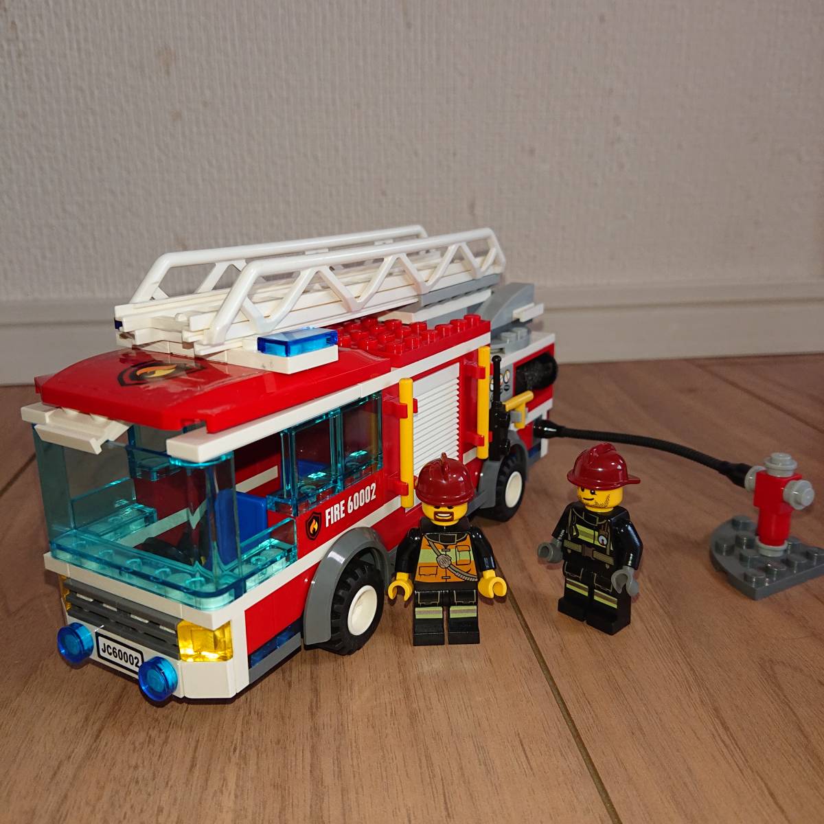 レゴ 消防セット 60000 60002 60004の一部 ファイヤーバイク はしご車