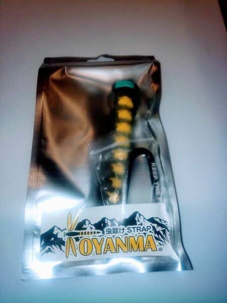 新品　ニューカレントワークス　コヤンマ　虫除けストラップ　KOYANMA　アウトドア　防虫　キャンプ　防蚊