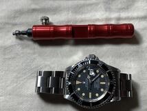 ROLEX ロレックス チューブ クロノグラフ プッシャー 取付 取外 脱着 専用工具 1680 16610 16520 16500LN 116520 デイトナ サブマリーナ_画像9