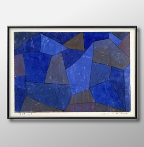 Art hand Auction 1383 ■ 免费送货！！A3 海报 Paul Klee 绘画/插画/哑光, 住房, 内部的, 其他的