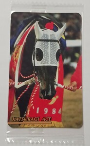 未開封　レギュラーカード　No.606　カツラギエース　まねき馬倶楽部　競馬　カード