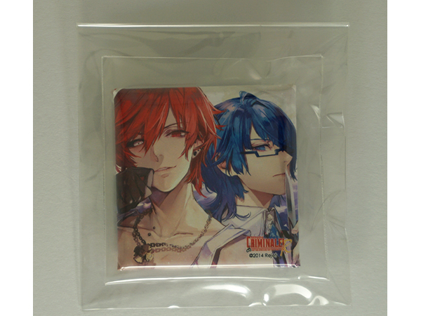 【特典のみ】クリミナーレ! R Vol.2 ルチア&カラ アリスNET各巻購入特典「ジャケットイラストスクエア缶バッジ」(未開封)