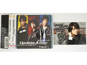 Trignal『 Update A Day 豪華盤 』(CD+DVD) 江口拓也 木村良平 代永翼 / 特典カード：江口拓也さん /豪華版