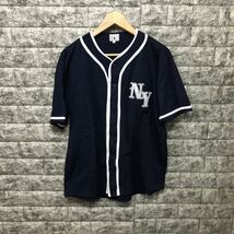 TK タケオキクチ ベースボールシャツ ベースボール 野球 半袖 半袖シャツ シャツジャケット　カットソー メンズ トップス size3_画像1