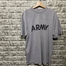 半袖Tシャツ 米軍放出品 US army アメリカ軍 軍実用 Lサイズ 古着 ストリート ミリタリーアメリカ陸軍 ビッグロゴ_画像2