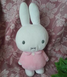 直径33cm ピンク◆ミッフィー ぬいぐるみ◆中サイズ miffy 送料込み