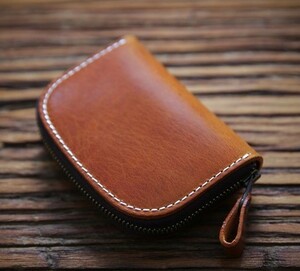 key case Italy made cow leather change purse . Mini purse case storage 