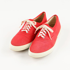 ヴィンテージ 80s Deck デッキ スニーカー (60's US Keds Pointed Toe風) 7 メンズ25.5cm(M) ビームスで購入 ジャンク商品