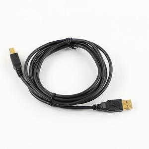 入力USB 2.0Aオス 出力USB 2.0Bオス ケーブル プリンター&HDDケーブル 2m ブラック（ジャンク商品）