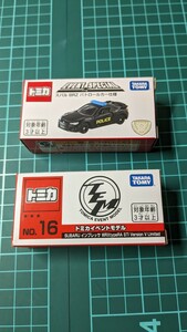 トミカ博2023 入場記念トミカ スバルBRZパトロールカー・SUBARUインプレッサWRX type RA 新品未開封品