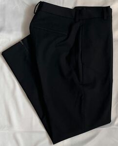 PT TORINO ピーティートリノ サイズ 46 S〜M ウール パンツ ブラック系 EPSHILON FIT スラックス 裾ジップ