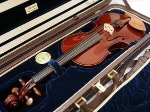 !!Alberto Denti скрипка 4/4 жесткий чехол есть!!014354001m!!