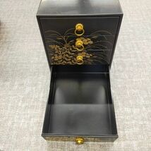 す239 小箪笥 資生堂 タンス 小引き出し 収納棚 小物 ミニ 漆芸 美術工芸品 まとめ売り_画像5