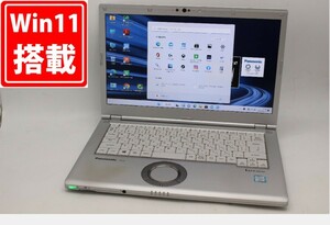 良品 フルHD 14インチ Panasonic CF-LV7RDCVS Windows11 八世代 i5-8350U 8GB 256GB-SSD カメラ 無線 Office付 中古パソコンWin11 税無