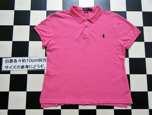  Ralph Lauren polo-shirt with short sleeves L pink .3504 RALPH LAUREN 170/96A