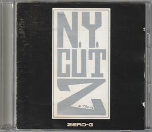  б/у CD#SAMPLING#ZERO-G / N.Y. CUTZ / 2 листов комплект / HIPHOP# отбор, нижний ground hip-hop, break Be tsu