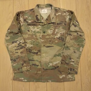 USA古着卸 Mサイズ アーミー 陸 米軍 NSN.NO 8415-01-623-3304 軍服 ミリタリー 比翼 両開きジップ 長袖シャツ