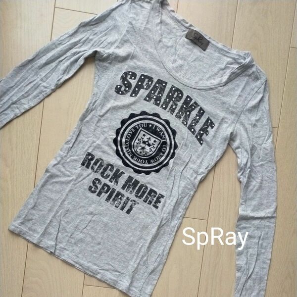 SpRay 長袖Tシャツ ロンT 　sizeM