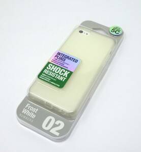 ◇送料165円◇特価146フロストホワイト　SwitchEasy ショックレジスタントアイフォンケース♪iphone 5c　保護フィルム＋α　新品　